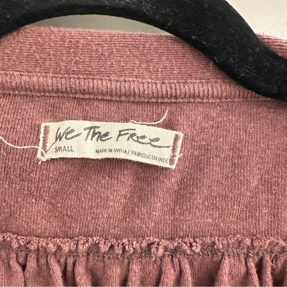 We The Free (Free People) Ballon Sleeve Cropped Long Sleeve - Picture 5 of 5